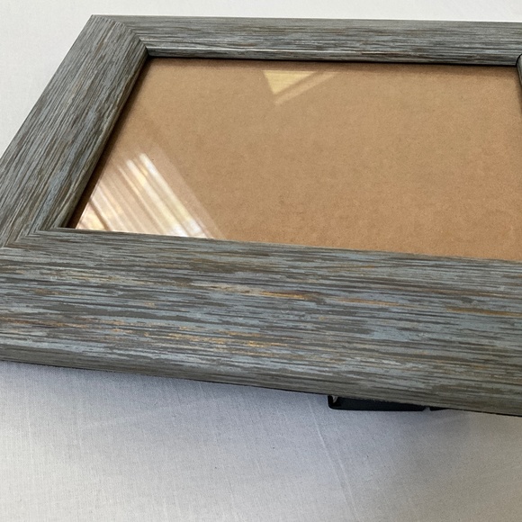Wooden Table Top Frame 5x7 Blue Grey - Picture 10 of 10